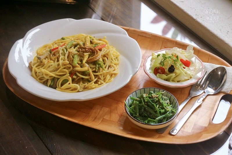 雲林北港｜隱身在北港糖廠內，歐式古典風格、全蔬食料理，無蛋奶