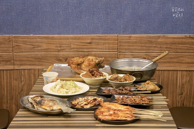 台中北區｜真材實料高CP值宵夜，桶仔雞、烤魚、串燒、熱炒一次