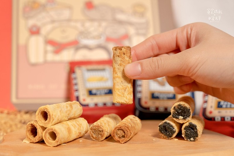 宅配美食｜蛋捲界的LV攜手奶油家族聯名，龍年春節限定禮盒，萌