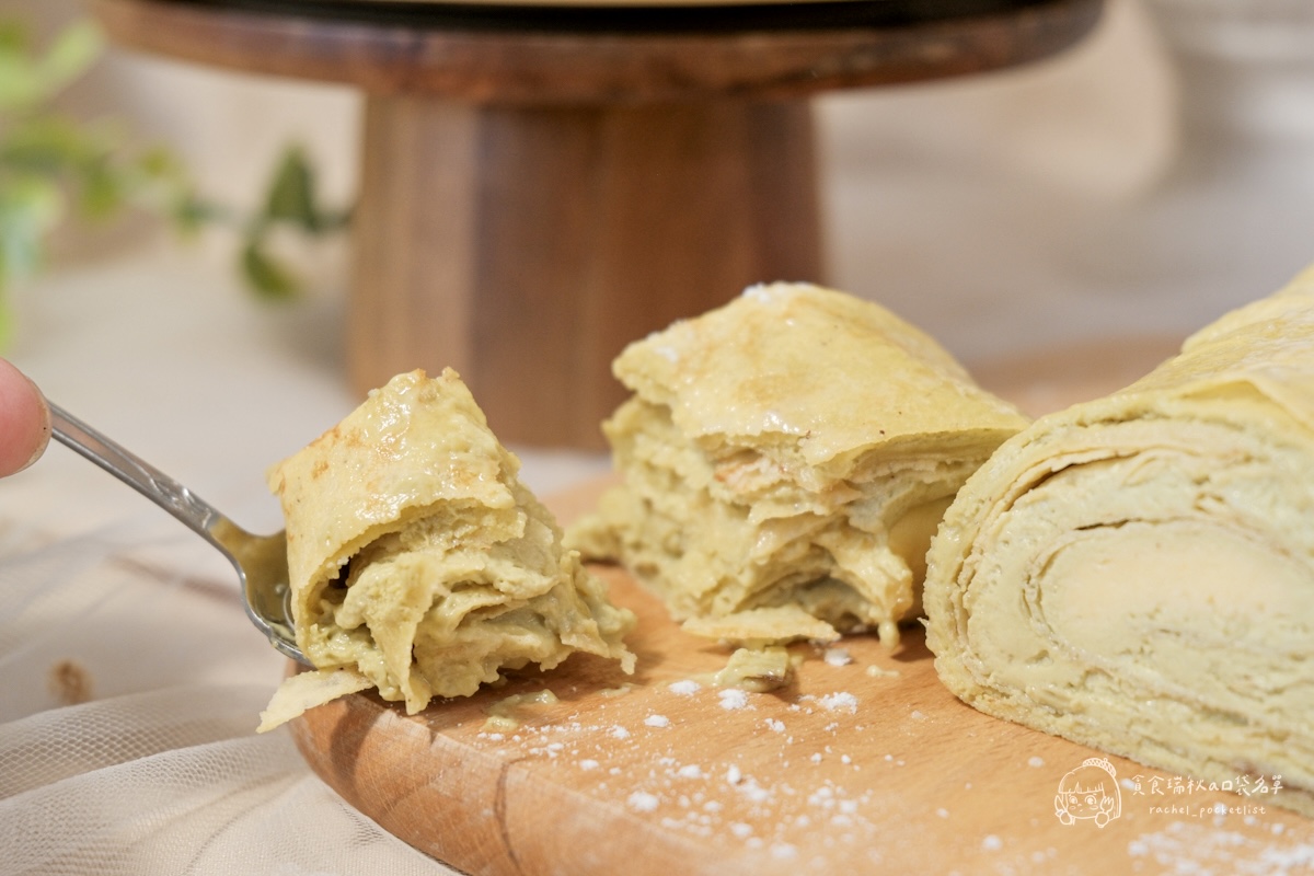 宅配美食|費南雪禮盒+開心果千層捲開箱|大阪人氣品牌台灣限定版!儀式感下午茶首選|Katachi 形‧洋菓子 - 第13張圖