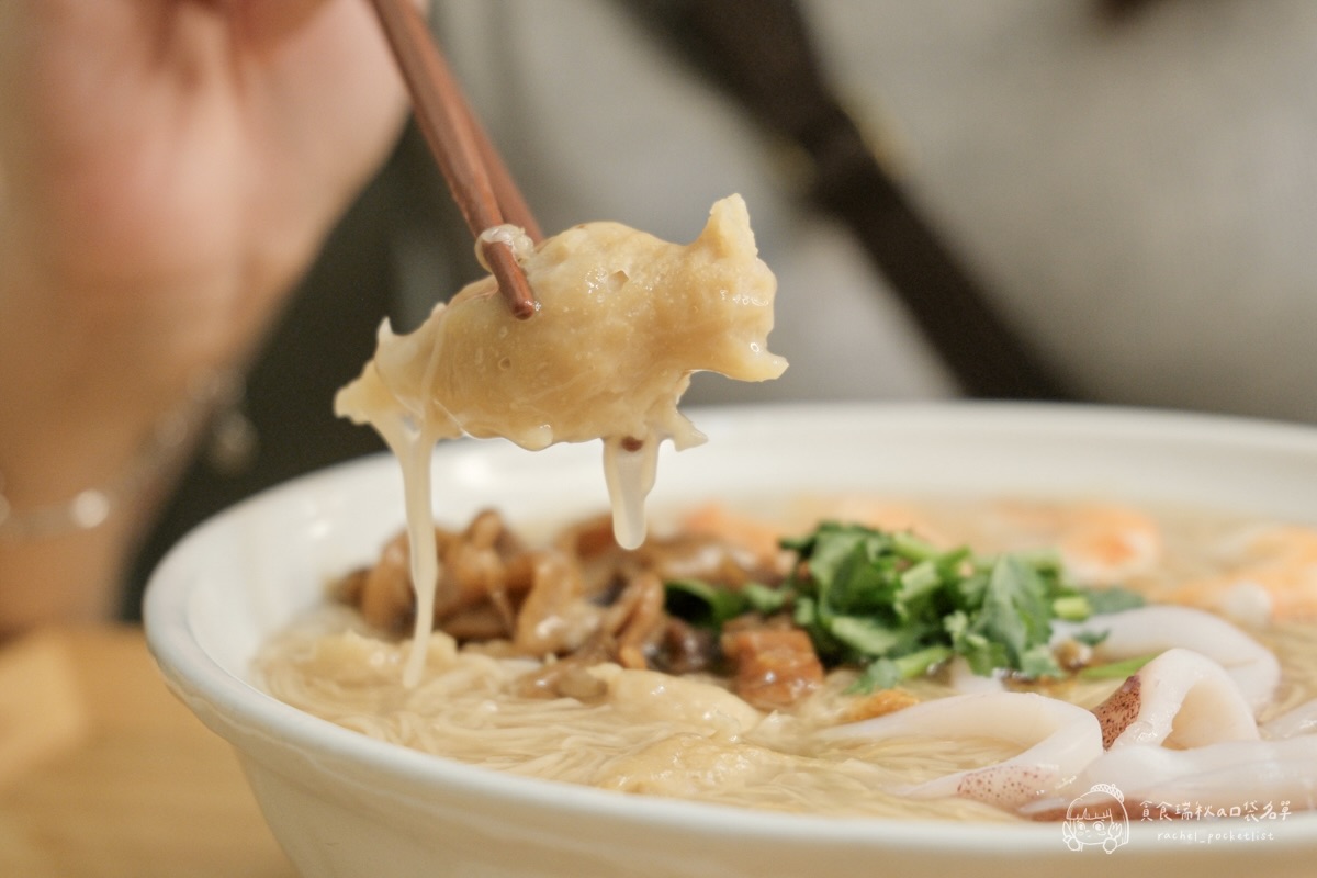 有糊同享 雞湯麵線糊｜雞湯煮的麵線！吃過一次就回不去！滿滿真材實料的暖心小吃
