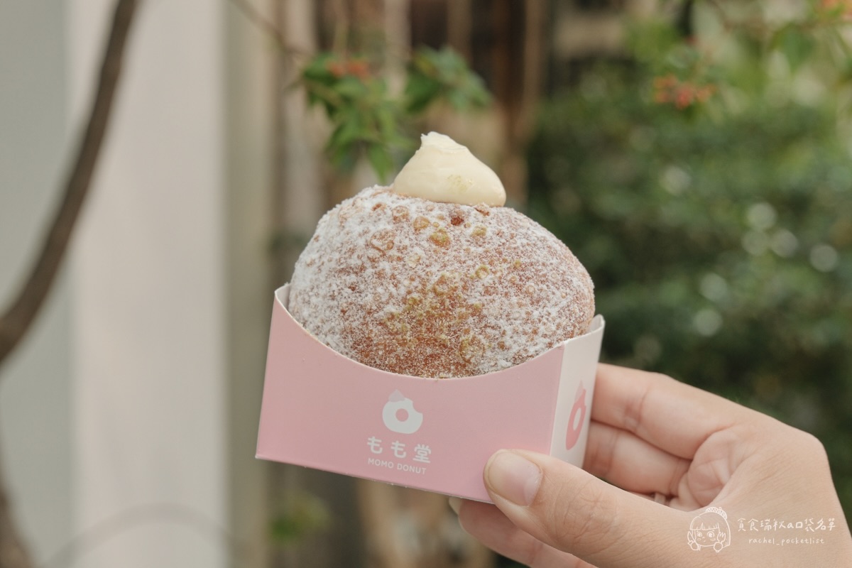 台中西區|勤美新開幕日式生甜甜圈!全口味一次開箱!水蜜桃、花生口味好特別|もも堂 MOMO DONUT - 第28張圖