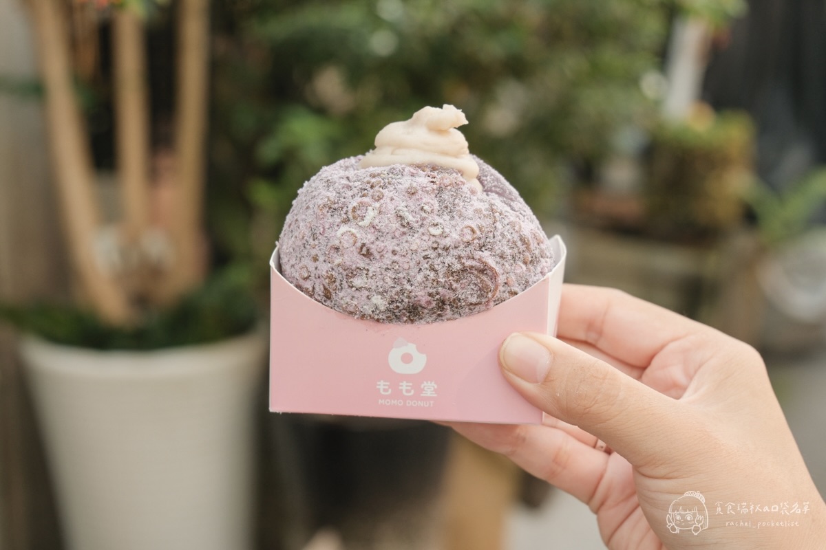 台中西區|勤美新開幕日式生甜甜圈!全口味一次開箱!水蜜桃、花生口味好特別|もも堂 MOMO DONUT - 第27張圖