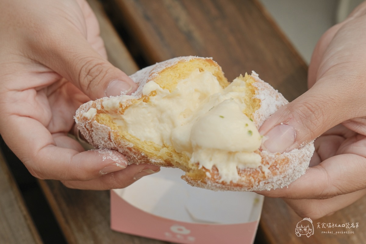 台中西區|勤美新開幕日式生甜甜圈!全口味一次開箱!水蜜桃、花生口味好特別|もも堂 MOMO DONUT - 第23張圖