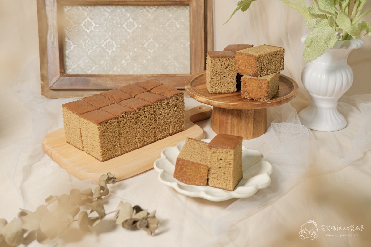 四月南風｜伯爵茶卡斯提拉蛋糕｜底部雙目糖的軟綿爽脆口感，年節送禮不再猶豫！2026新春蛋糕禮盒開箱