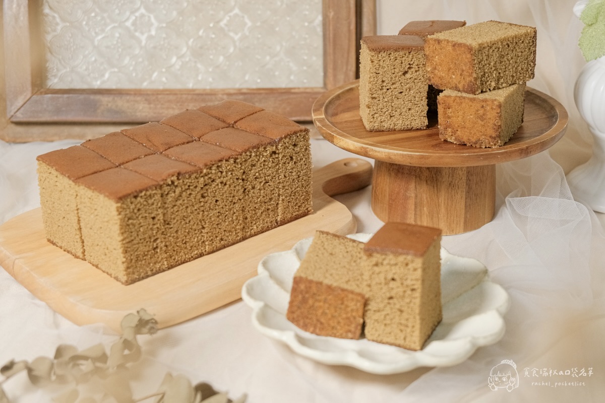 四月南風｜伯爵茶卡斯提拉蛋糕｜底部雙目糖的軟綿爽脆口感，年節送禮不再猶豫！2026新春蛋糕禮盒開箱