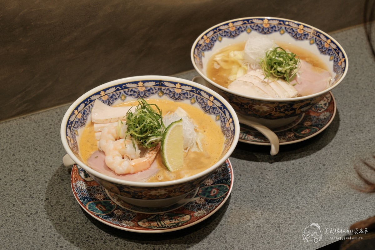 麵屋海鳴｜台中人氣拉麵！濃郁蝦味爆擊！濃厚海老拉麵＋鹽味清雞湯拉麵，一吃就上癮