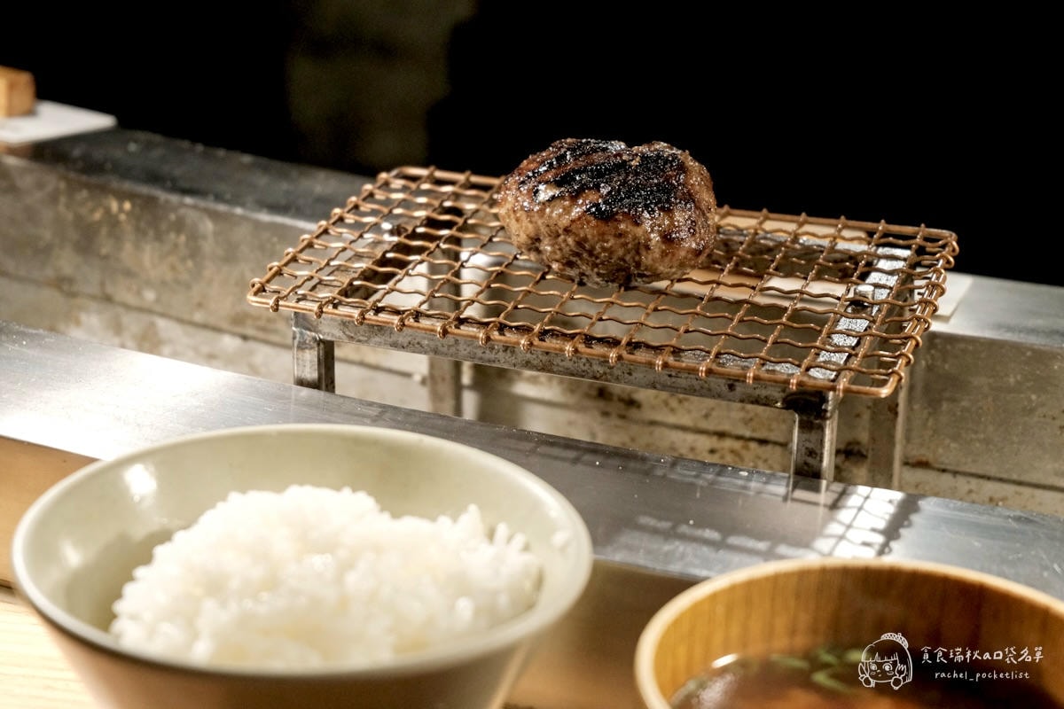 挽肉と米 台北華山｜來自東京的和牛漢堡排專門店，新鮮現絞現烤的極致漢堡排套餐體驗！