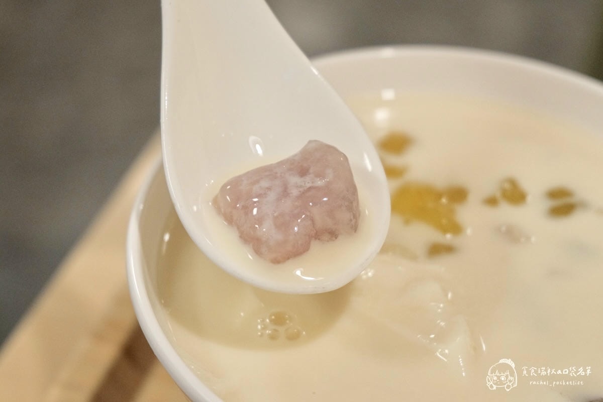 QQ田甜品工坊 台中大義店｜草莓尬芒果 日式雪花冰多樣繽紛～滿滿芋頭顆粒芋圓超Q彈，冰品甜品地圖集章抽獎