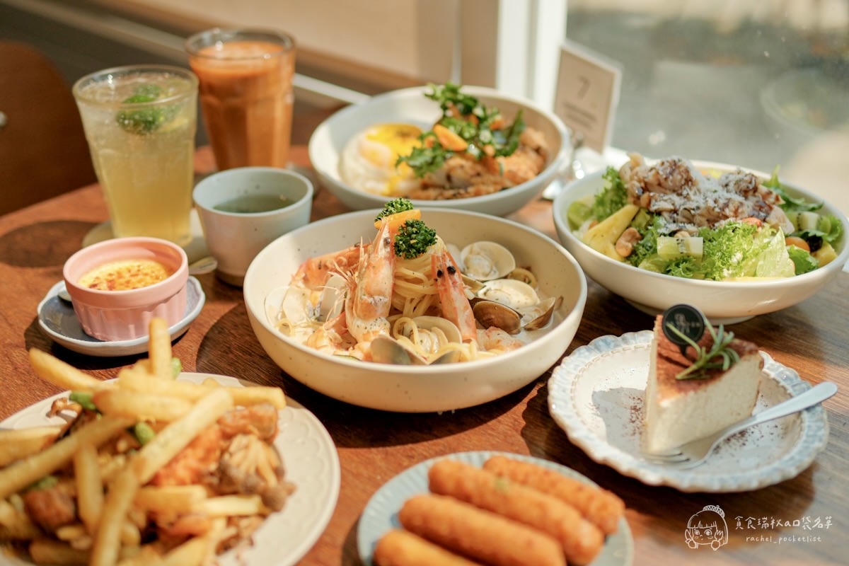 食久茶事|台中大里早午餐推薦!玻璃貨櫃屋咖啡廳 早午餐義大利麵、甜點飲品一次滿足 - 第14張圖 食久茶事|台中大里早午餐推薦!玻璃貨櫃屋咖啡廳 早午餐義大利麵、甜點飲品一次滿足