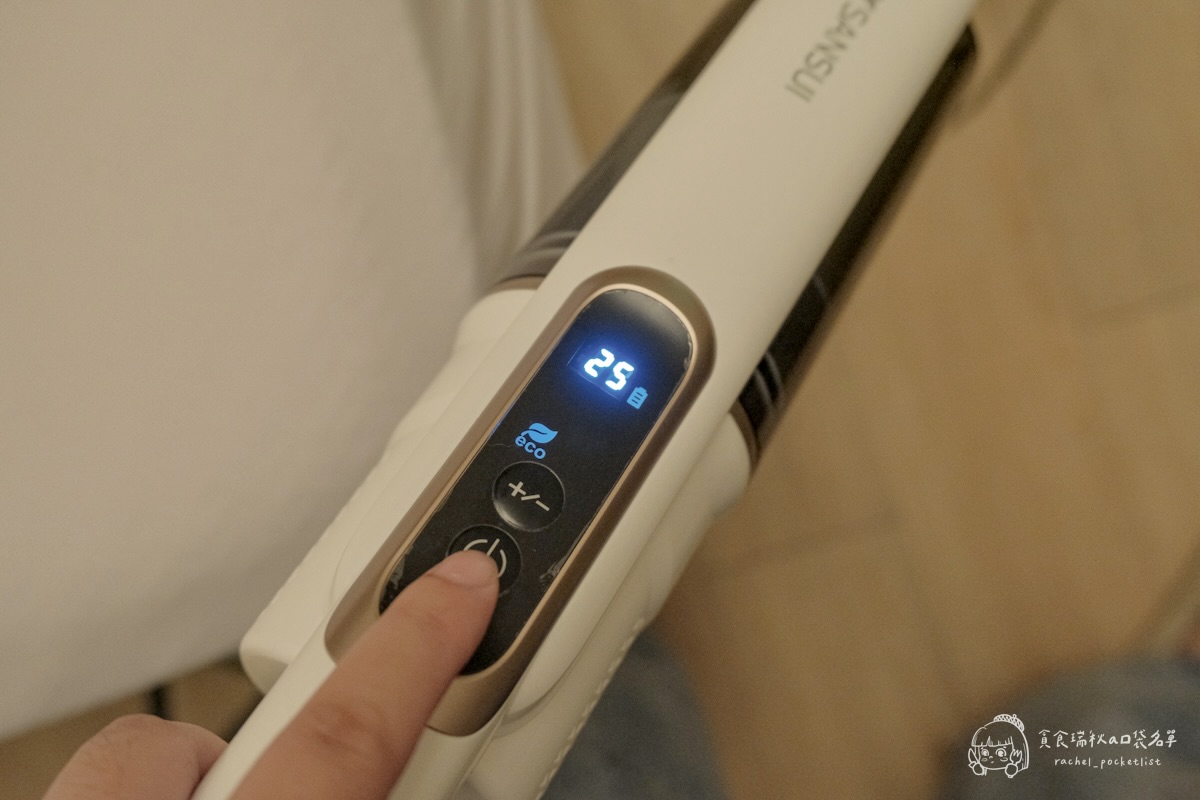 SANSUI山水 小白淨無線手持吸塵器SVC-P880開箱｜20Kpa強勁吸力打造輕量易手持吸塵器、自動集塵讓打掃不髒手~全屋清潔更省力！